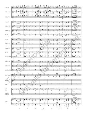 Seventeen Come Sunday - Vaughan Williams/Huckeby - Concert Band (Flex) - Gr. 3.5