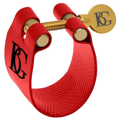 BG France - Red Flex Ligature for Alto Saxophone