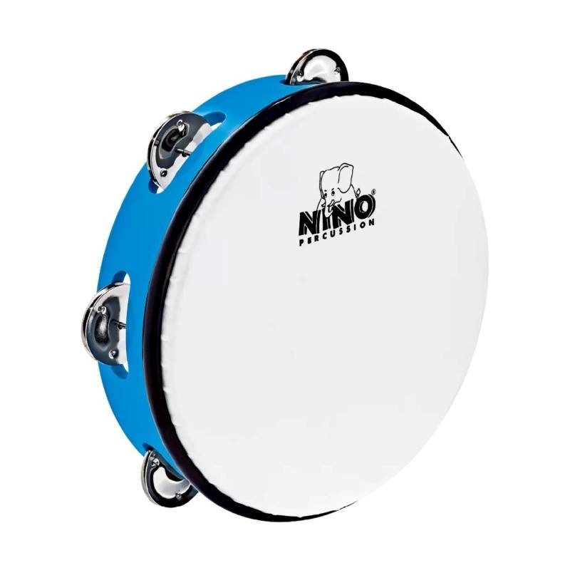 Nino 8\'\' ABS Headed Tambourine - Sky Blue