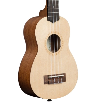 Satin Spruce/Mahogany Soprano Ukulele, Rosewood Fingerboard