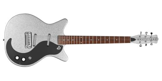 Danelectro - 59M NOS+ Electric Guitar with NOS Lipstick Pickups - Silver Metalflake