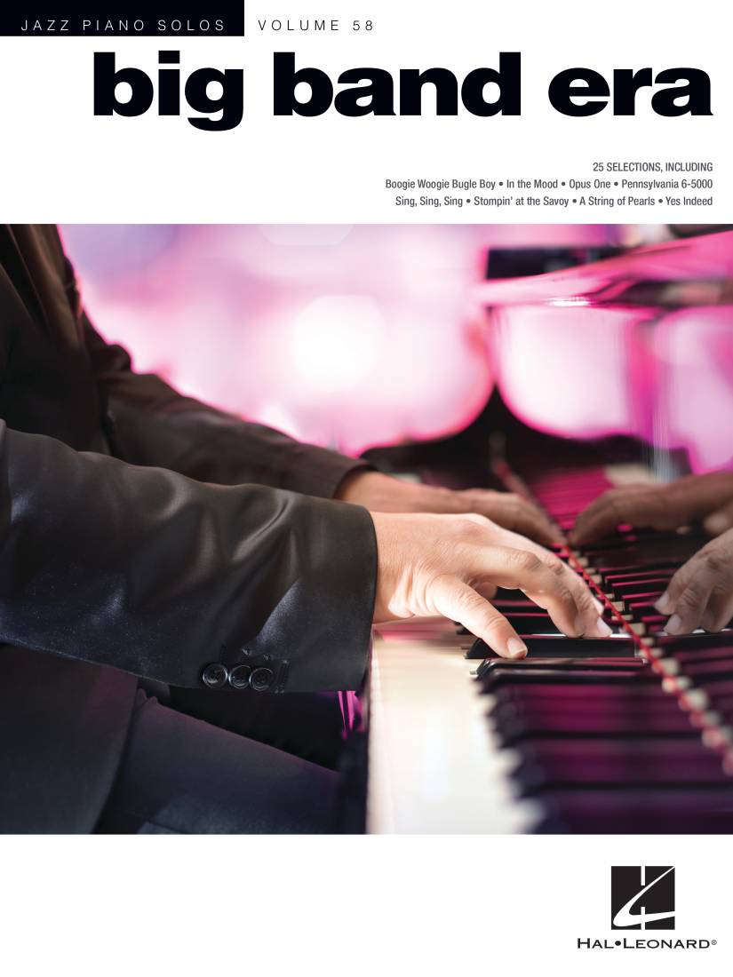 Big Band Era: Jazz Piano Solos Series Volume 58 - Edstrom - Piano - Book