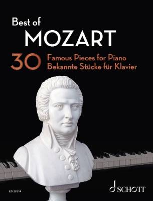 Schott - Best of Mozart: 30 Famous Pieces for Piano - Mozart/Heumann - Piano - Book