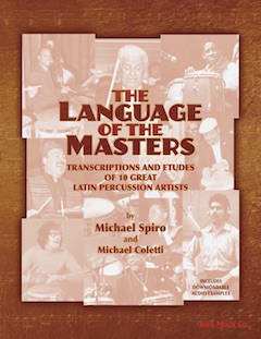 Sher Music - The Language of the Masters - Spiro/Coletti - Percussion - Book/Audio Online