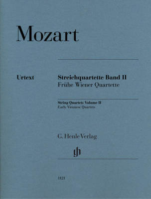G. Henle Verlag - String Quartets, Volume II (Early Viennese Quartets) - Mozart/Seiffert - Parts Set