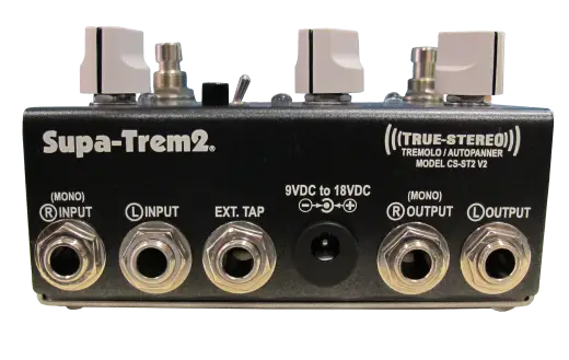 Supa-Trem2 v2 True Stereo Tremolo/Autopanner Pedal