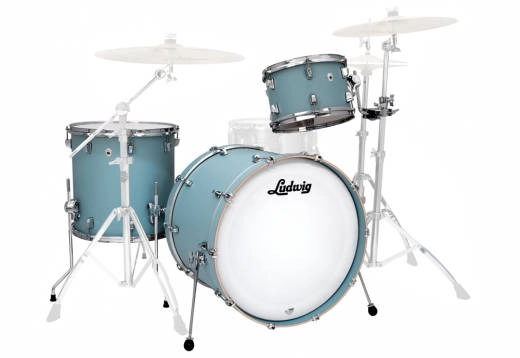 Ludwig Drums - Neusonic 3-Piece Shell Pack (22,13,16) - Skyline Blue