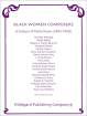 Hildegard Publishing Company - Black Women Composers: A Century of Piano Music (1893-1990) - Walker-Hill - Piano - Book
