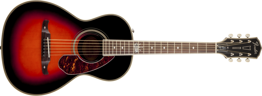 フェンダー Fender Ron Emory Loyalty Parlor 美品 Fender Ron Emory 'Loyalty' Parlor Guitar - Rosewood Fretboard