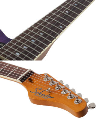 PT Special Electric Guitar - Purple Burst Pearl