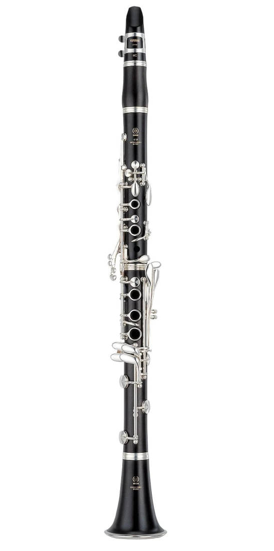 YCL-450 Bb Clarinet with Silver-Plated Keys - Grenadilla
