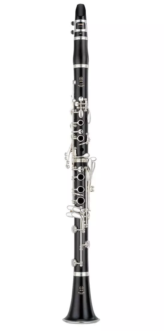 YCL-450N Bb Clarinet with Nickel-Plated Keys - Grenadilla