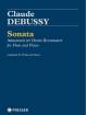 Theodore Presser - Sonata - Debussy/Bouriakov - Flute/Piano (originally Violin/Piano) - Sheet Music