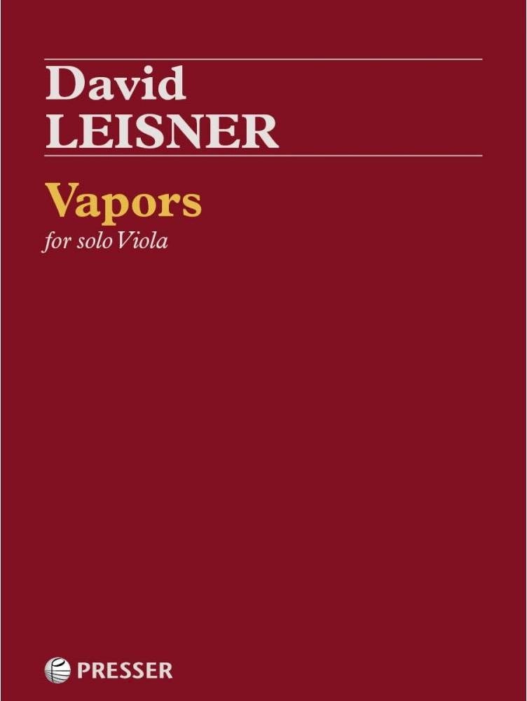 Vapors - Leisner - Solo Viola - Sheet Music