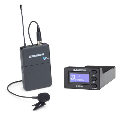 Samson - Concert 88a Wireless Lavalier Microphone System for XP310w or XP312w - K-Band