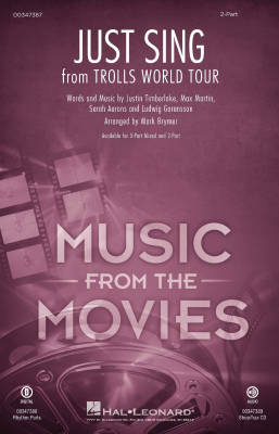 Hal Leonard - Just Sing (from Trolls World Tour) - Brymer - 2pt