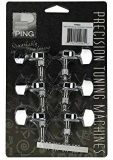 P2650 Standard 3+3 Sealed-Gear Tuning Machines - Chrome