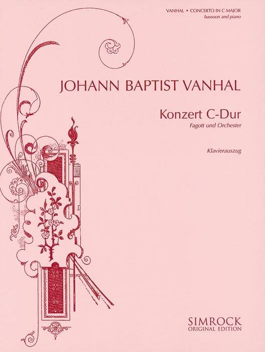 Concerto in C - Vanhal/Schwamberger - Bassoon/Piano - Book