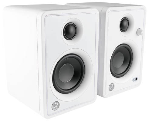 CR3-X 3\'\' Multimedia Monitors (Pair) - Limited Edition White