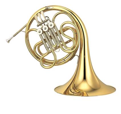 Yamaha Band - Standard - French Horn - Single Horn - Clear Lacquer