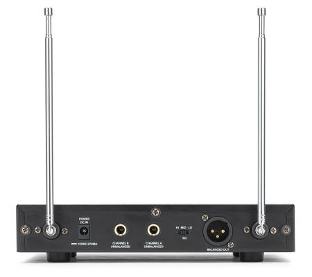 Stage 200 Dual-Channel Handheld VHF Wireless System - Channel-A