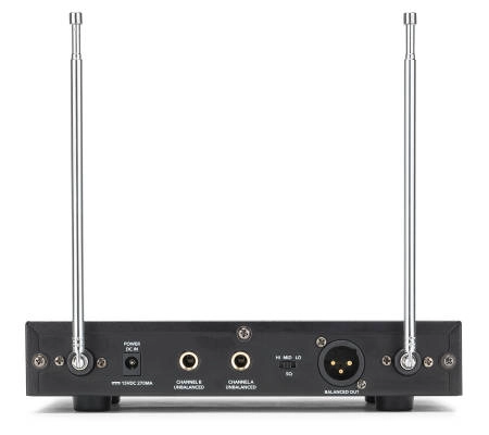 Stage 200 Dual-Channel Handheld VHF Wireless System - Channel-A