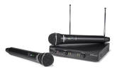 Samson - Stage 200 Dual-Channel Handheld VHF Wireless System - Channel-D