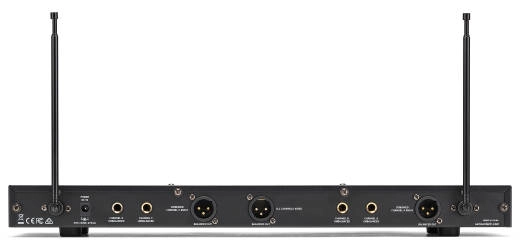 Stage 412 Frequency-Agile, Quad-Channel Handheld VHF Wireless System - E (173MHz - 198MHz)