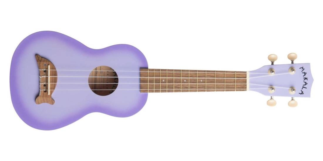 Dolphin Soprano Ukulele - Purple Burst