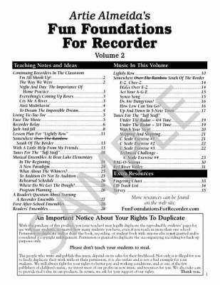 Fun Foundations For Recorder, Vol. 2 - Almeida/Jennings - Kit/CD