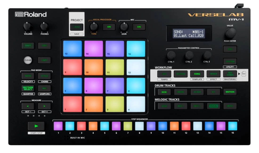 VERSELAB mv-1 Song Production Studio