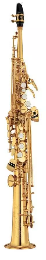 Intermediate Soprano Saxophone - Gold Lacquer