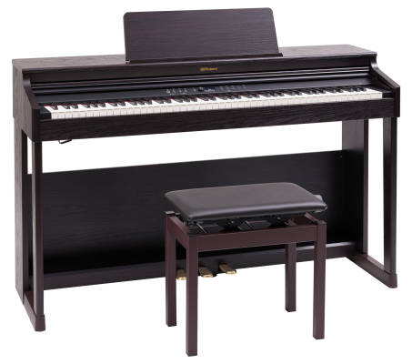 Roland - Piano numrique RP701 avec support et banc - Palissandre