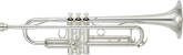 Yamaha Band - Intermediate Trumpet - Silver Plated