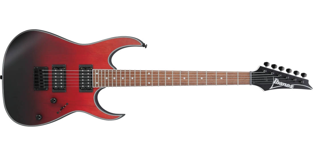 RG421EX RG Series Electric Guitar - Transparent Crimson Fade Matte