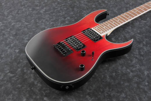 RG421EX RG Series Electric Guitar - Transparent Crimson Fade Matte