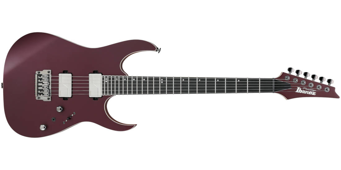 RG5121 RG Prestige Electric Guitar with Case - Burgundy Metallic Flat