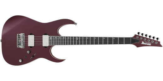 Ibanez - RG5121 RG Prestige Electric Guitar with Case - Burgundy Metallic Flat