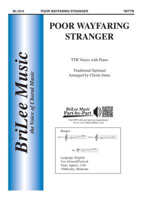 BriLee Music Publishing - Poor Wayfaring Stranger - Traditionnel/Jones - TTB
