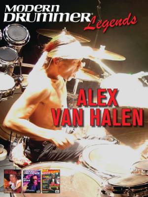 Modern Drummer Legends: Alex Van Halen - Drumset -  Book