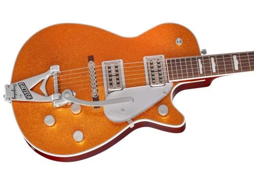 G6129T-89VS Vintage Select 89 Sparkle Jet with Bigsby, Rosewood Fingerboard - Gold Sparkle