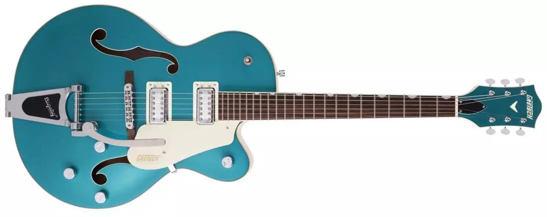 G5410T Limited Edition Electromatic Tri-Five Hollow Body Single-Cut with Bigsby, Rosewood Fingerboard - Two-Tone Ocean Turquoise/Vintage White