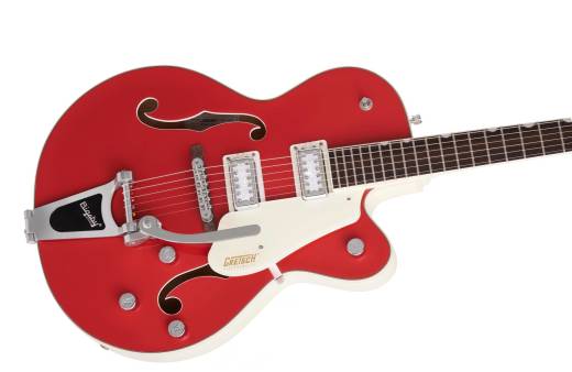 G5410T Limited Edition Electromatic Tri-Five Hollow Body Single-Cut with Bigsby, Rosewood Fingerboard - Two-Tone Fiesta Red/Vintage White
