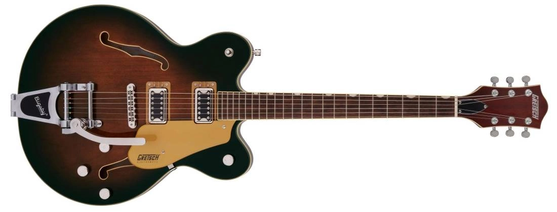 G5622T Electromatic Center Block Double-Cut with Bigsby, Laurel Fingerboard - Single Barrel Burst