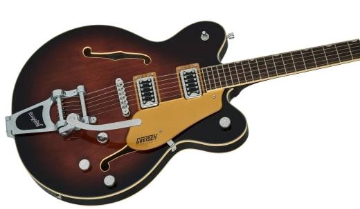 G5622T Electromatic Center Block Double-Cut with Bigsby, Laurel Fingerboard - Single Barrel Burst