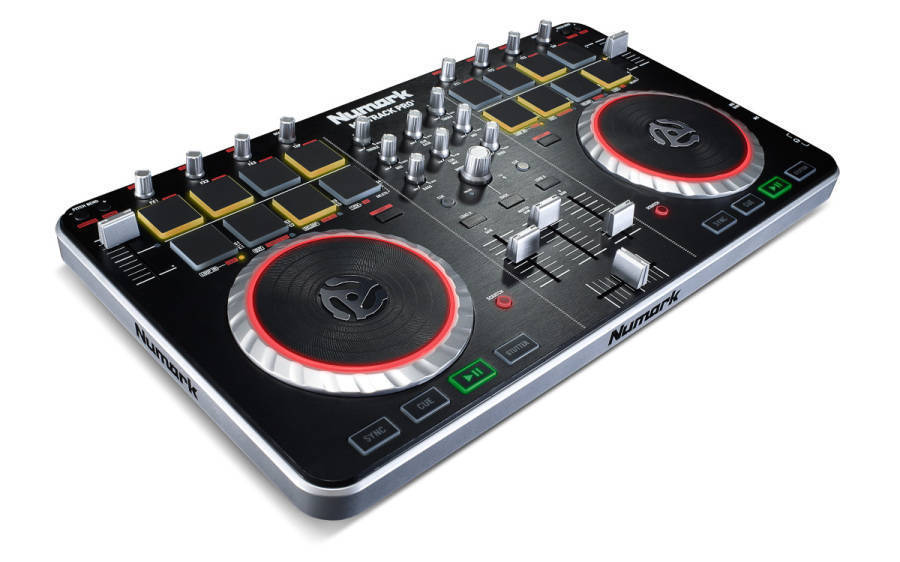 2-Channel DJ Controller with Audio I/O