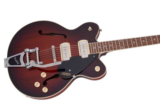 G2622T-P90 Streamliner Center Block Double-Cut P90 with Bigsby, Laurel Fingerboard - Forge Glow