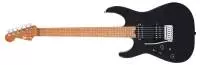 Charvel Guitars - Pro-Mod DK24 HH 2PT CM LH, Caramelized Fingerboard - Gloss Black