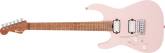 Charvel Guitars - Pro-Mod DK24 HH 2PT CM LH, Caramelized Fingerboard - Satin Shell Pink