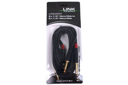 Link Audio Premium Dual 1/4 To 1/4 Cable